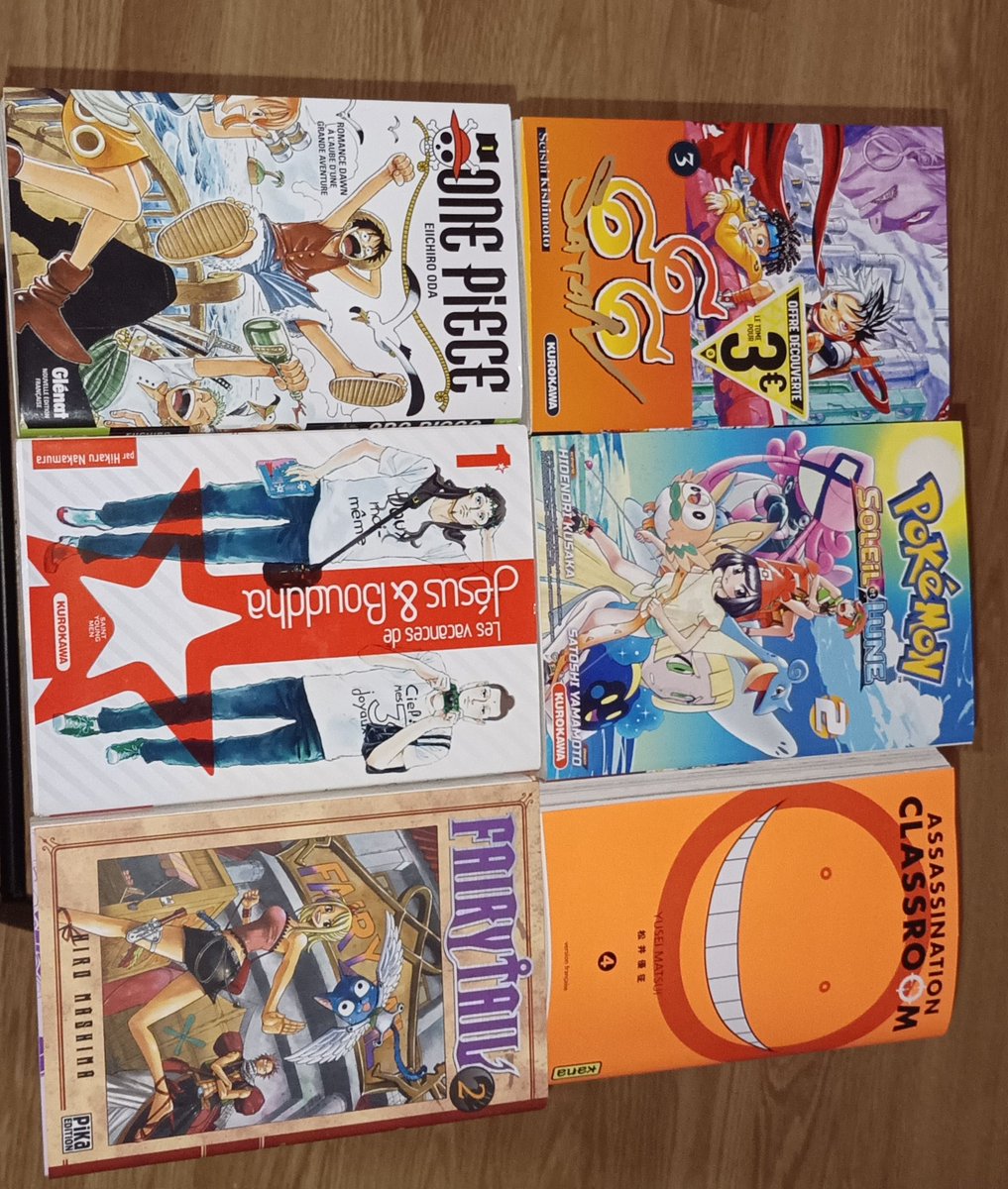 PersonneTrouve's tweet photo. Parmis ces 6 mangas qu'elle et le meilleur ? Vrai question https://t.co/VmY49VehFF