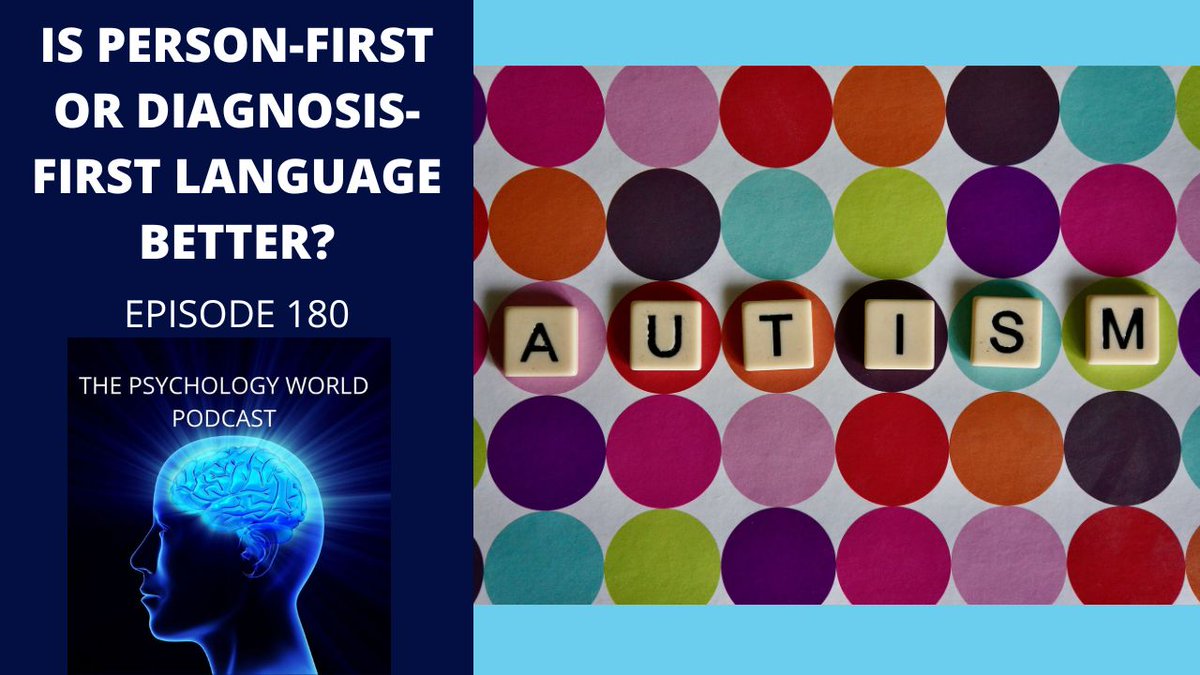 ScifiWhiteley's tweet photo. Is Person-First or Diagnosis-First Language Better? https://t.co/lWISbdjAyE #psychology #clinicalpsychology #podcast #autism #asd #asc #austitic #autisticperson #mentalhealth #mentalhealthawareness #autismawareness https://t.co/BZuKqxZxAQ