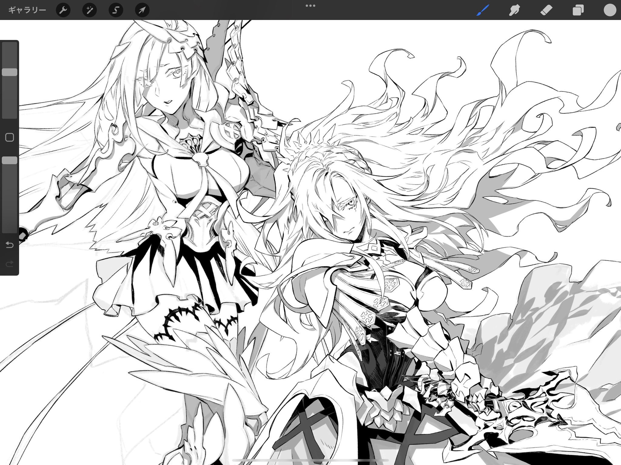 三輪士郎先生　直筆イラスト 個展「Lots of Handz」直筆色紙(M)E | pixiv WAEN GALLERY