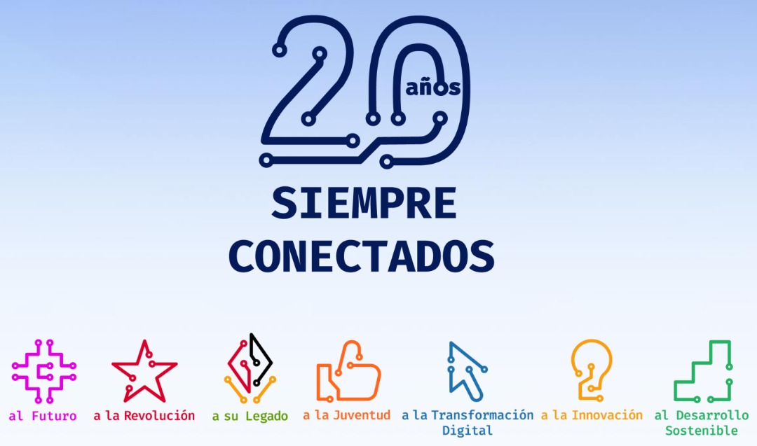 universidad_uci's tweet photo. En el #DíaMundialDeLaInformática felicitamos de forma especial a nuestros estudiantes, graduados y profesores, que impulsan la informatización de la sociedad cubana y la transformación digital.

 ¡#20añosUCI conectados al futuro y a la Revolución! 

#SomosUCI @raydelmp @CubaMES https://t.co/JQns5Uf1Bg