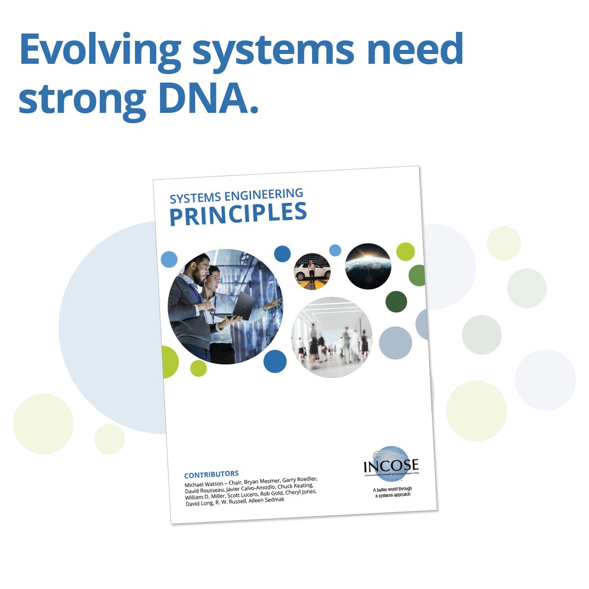INCOSE has published a peer reviewed set of Systems Engineering Principles.
Download your copy here: incose.org/seprinciples
Free for INCOSE Members.

#INCOSE #SystemsEngineering #Engineering
