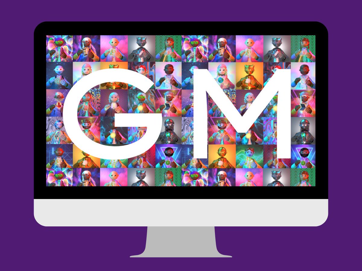 Ed3DAO's tweet image. GM!! 🖥🌐💜