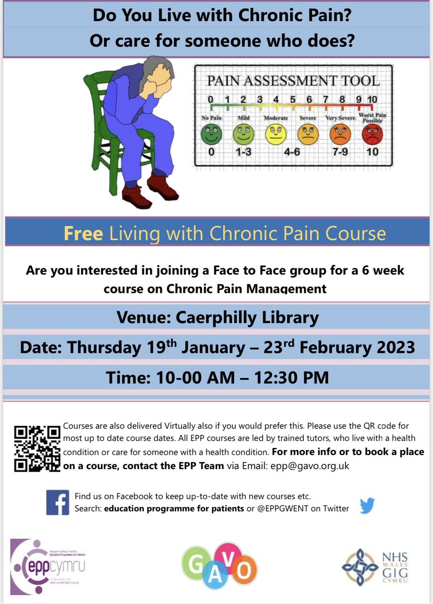 NelsonSurgery's tweet photo. Free Living with Chronic Pain course starting in January 👇 https://t.co/ONicuwdVqR