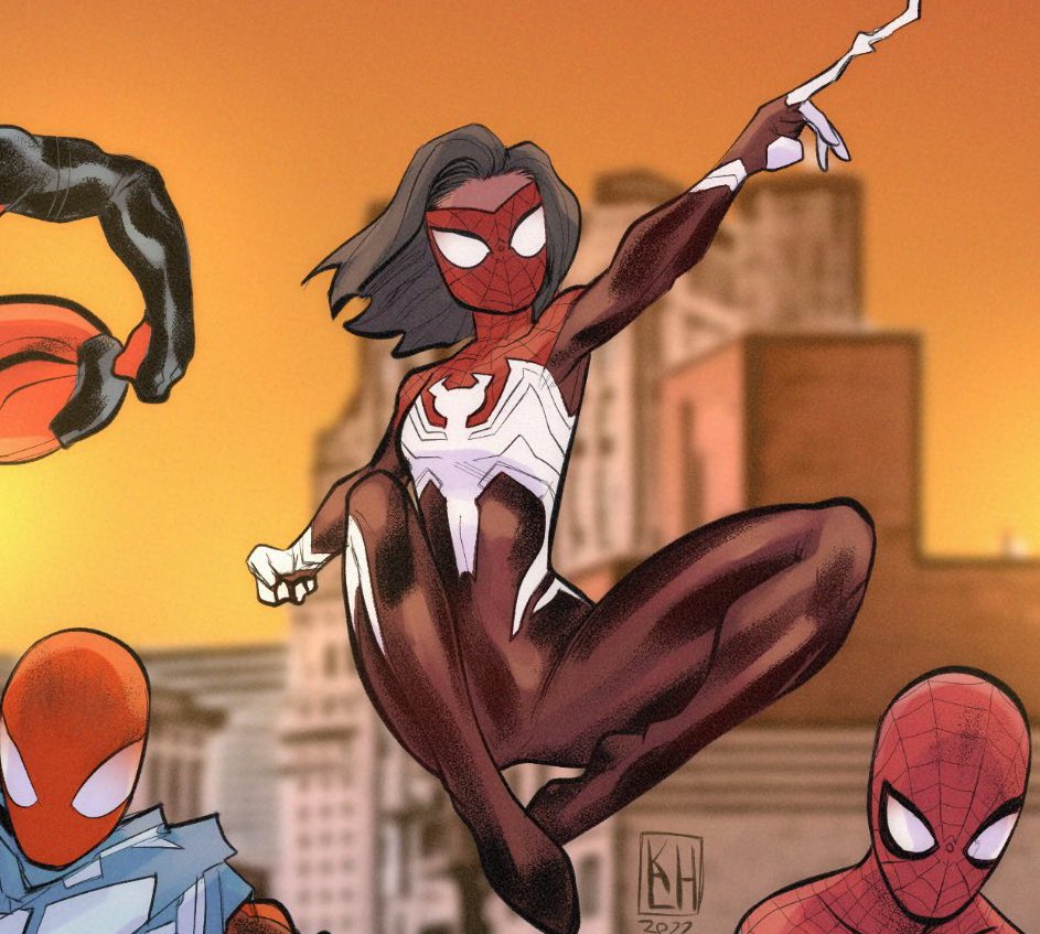 Karahuset's tweet photo. I’m going to be selfish and say that I want to draw an Ultimate Spider-Woman comic SO BAD https://t.co/MOf4VZGJLz
