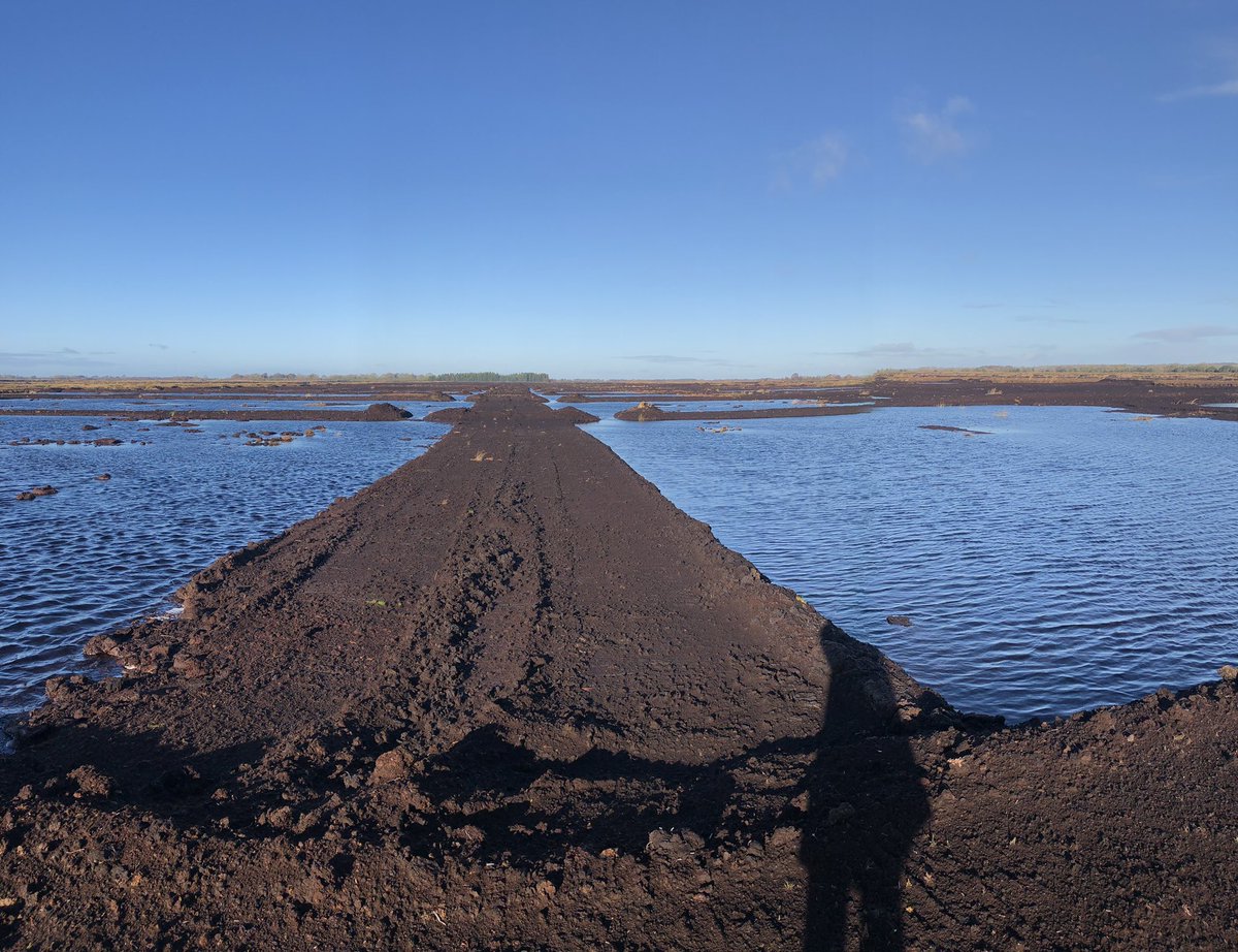 First day on site on the <a href="/EPAResearchNews/">EPA Research News</a> / @BordnaMona funded <a href="/Wetpeat_nuig/">WetPeat</a> project. We will be evaluating #peatland #restoration work on 4 sites. Pictured with <a href="/TCD_Civileng/">Trinity Civil Engineering</a> and <a href="/GENE_NUIG/">@GENE</a> members.