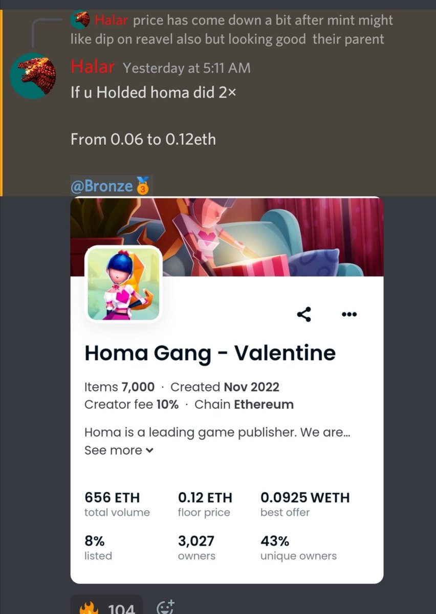 halucryptos's tweet photo. We Are here to make 💰💰💰

Profit 0.06 ETH

if you want to follow my calls just Like/Retweet I’ll send you a discord invitation! https://t.co/Oik7ZQMfYD