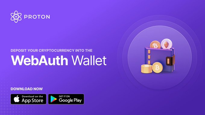 soon_market's tweet photo. GM 👋 @ProtonXPR community!💜

Retweet if you wanna see the #WebAuth wallet showing links to @Soon_Market for your favorite #NFT collections! 🔥 https://t.co/8UBA0161vi