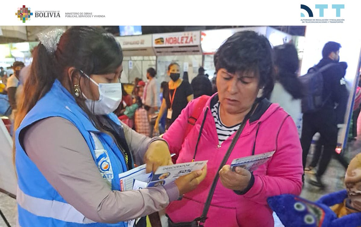 ATTBolivia's tweet photo. 2/2 Escríbenos al chATTbot https://t.co/oKNLZvWGXb para conocer las tarifas.
#ViajeroEmpoderado
#UnidosEstamosSaliendoAdelante https://t.co/e8gqprTEFP
