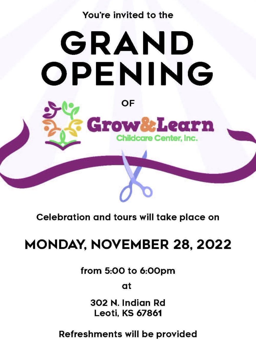 Join us tonight! Grand Opening starts at 5:00 pm. See you there!