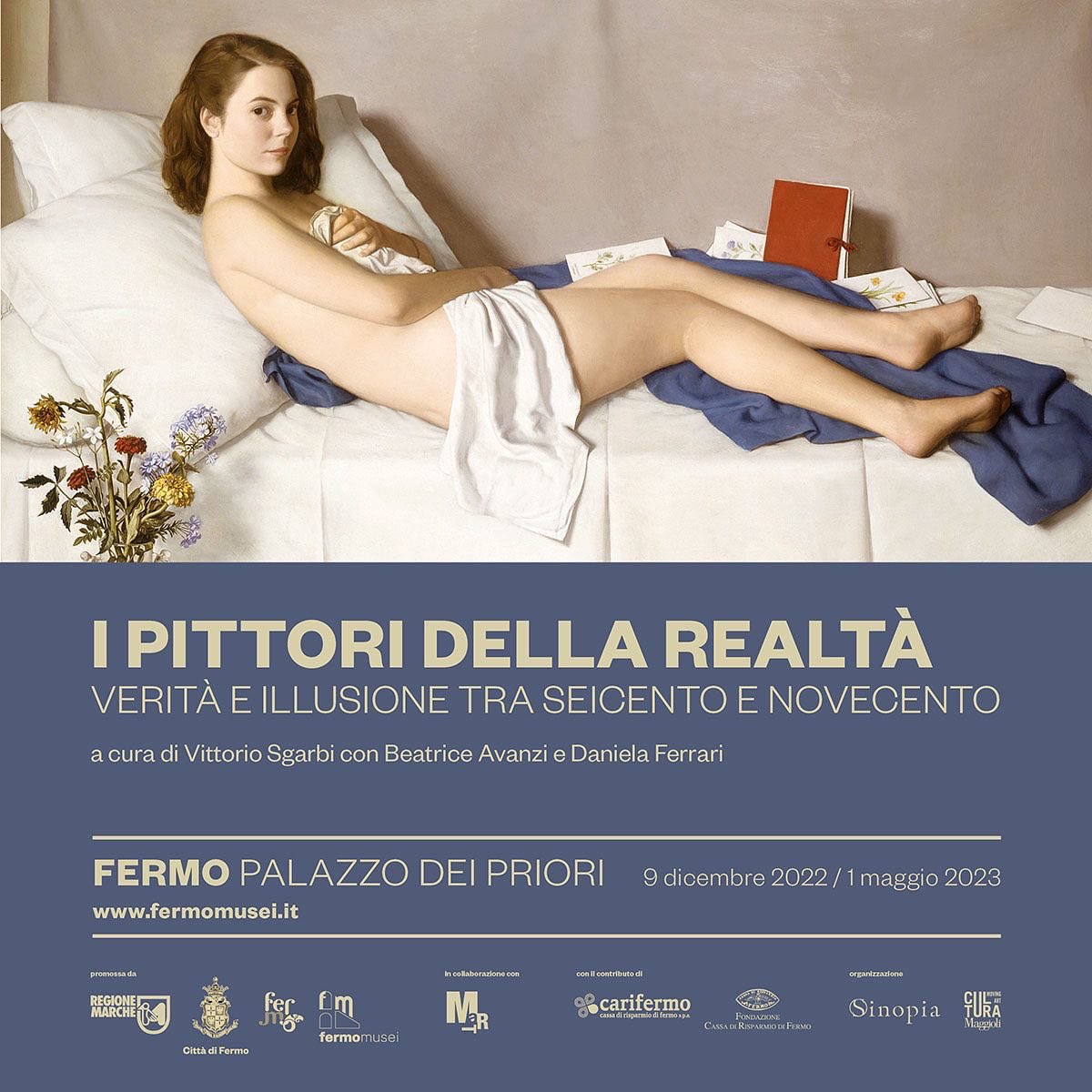 Aprirà al pubblico il 9 dicembre a Palazzo dei Priori la grande mostra a cura di <a href="/VittorioSgarbi/">Vittorio Sgarbi</a> dedicata ai pittori della realtà in collaborazione con il <a href="/mart_museum/">mart_museum</a> #fermomusei