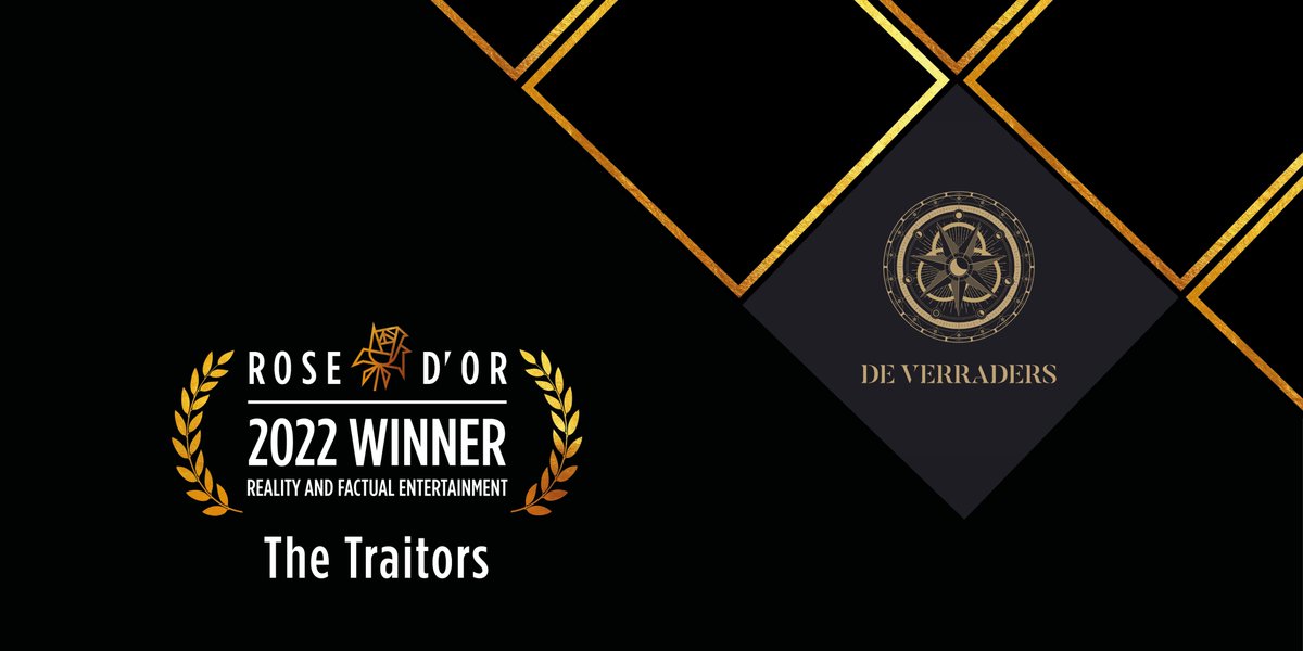 RosedOr's tweet photo. Congratulations to The Traitors winner of the Rose d’Or Award for Reality and Factual Entertainment
#RosedOrAwards #Rosedor #awards #thetraitors #idtv #posvideo #all3mediainternational #rtl4 #netherlands https://t.co/uMDaJbgmtB