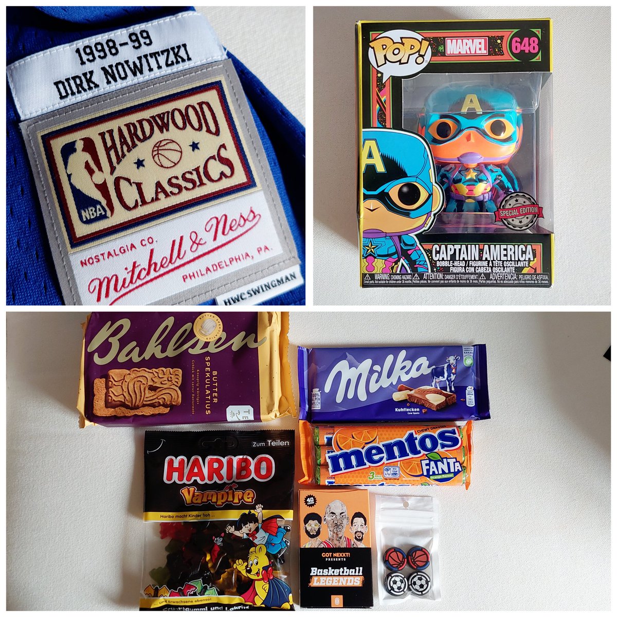 Dickes (fettes) Dankeschön nochmal an @BremerHaenger für sein Geschenk-Paket 🙏
#swish #hardwood #Funko
Da hat jemand perfekt gezielt :)