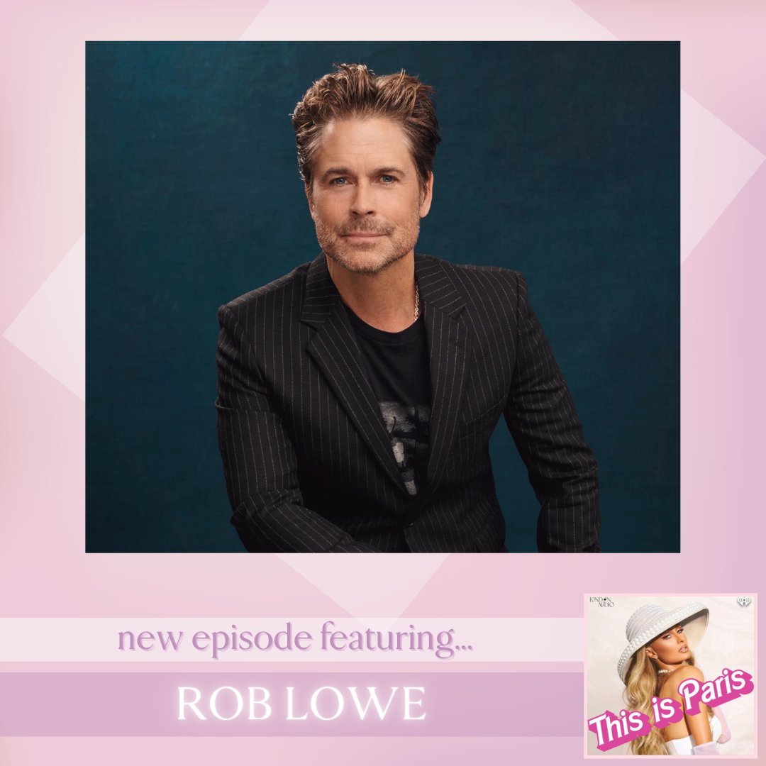 This is... @RobLowe ✨ 
podcasts.apple.com/us/podcast/thi…