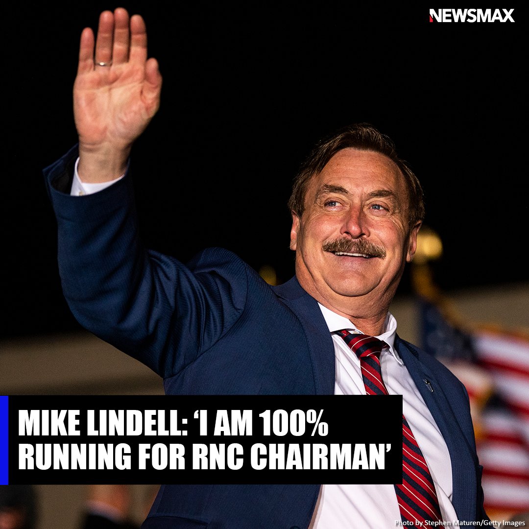 RNC SHAKEUP MyPillow CEO Mike Lindell announced that he is "100