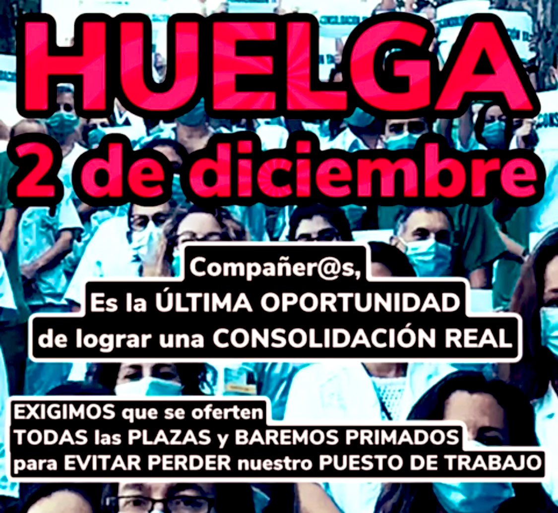 CONFLUENCIA Médicos Hospitales CANARIAS (@medicoscanarias) on Twitter photo Mañana 29/11 nueva Mesa Sectorial: ¿Dará <a href="/avtorresp/">Ángel Víctor Torres Pérez</a> a los médicos temporales las mismas oportunidades de consolidar sus puestos que las que ha dado a los empleados públicos de la Administración General de Canarias? ¿Qué cree la directora del SCS <a href="/elyhdez68/">Elizabeth Hernández</a> ? Mañana 29/11 nueva Mesa Sectorial: ¿Dará <a href="/avtorresp/">Ángel Víctor Torres Pérez</a> a los médicos temporales las mismas oportunidades de consolidar sus puestos que las que ha dado a los empleados públicos de la Administración General de Canarias? ¿Qué cree la directora del SCS <a href="/elyhdez68/">Elizabeth Hernández</a> ?