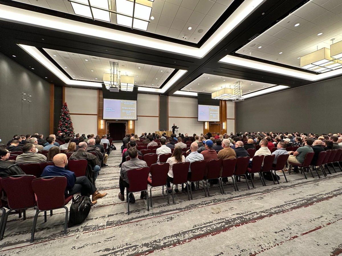 BsidesOttawa's tweet photo. BSides Ottawa is underway! We have a full house for our keynote address and the unconference is busy. If you’re not here yet, you know what to do. #bsides #security #hackers #ctf https://t.co/zYNm2ERmgX