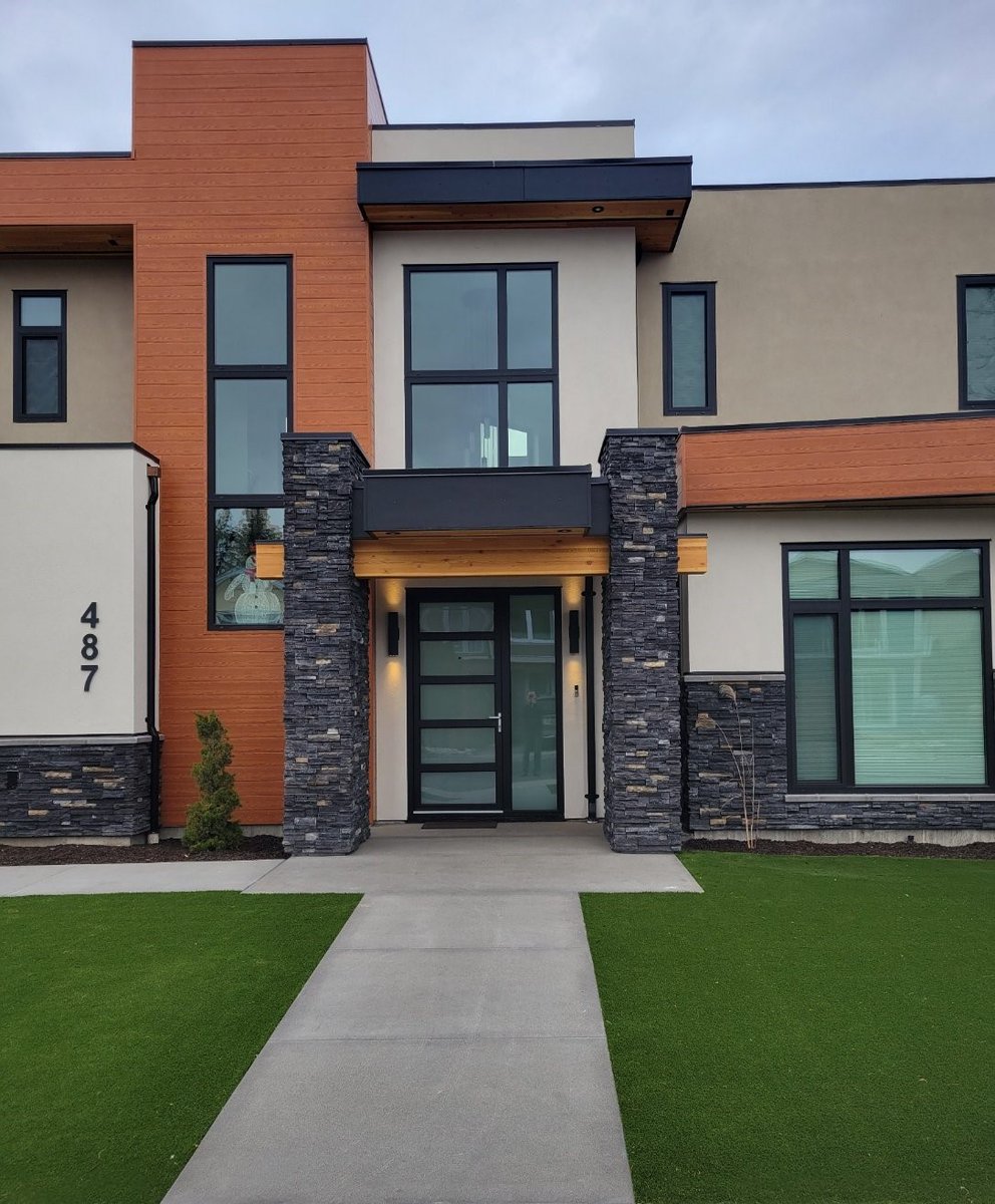 Access_WD's tweet image. Finished custom home in Penticton British Columbia 
by Ironwood Residential Design!
.

#westcoastmodern #energystepcode #pentictonbc
#modernliving #allthewindows