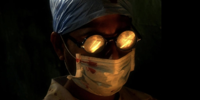 olicra's tweet photo. @ScottWamplerRIP @filmdaze @Shudder Probably this doctor.
Even though I love all the animated characters seeing this doctor get weird in this weird animated world was just great. https://t.co/H039k52l45