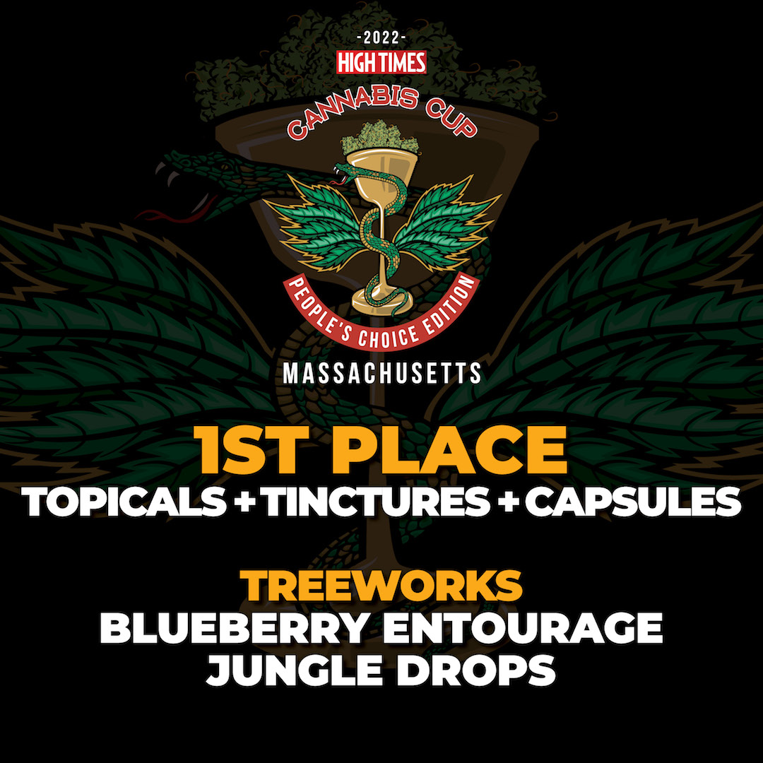 Providing The Top Tincture, Two Years Running 🏆🌳🔥

Jungle Drops took the gold in the Topicals/Tinctures/Capsules category!