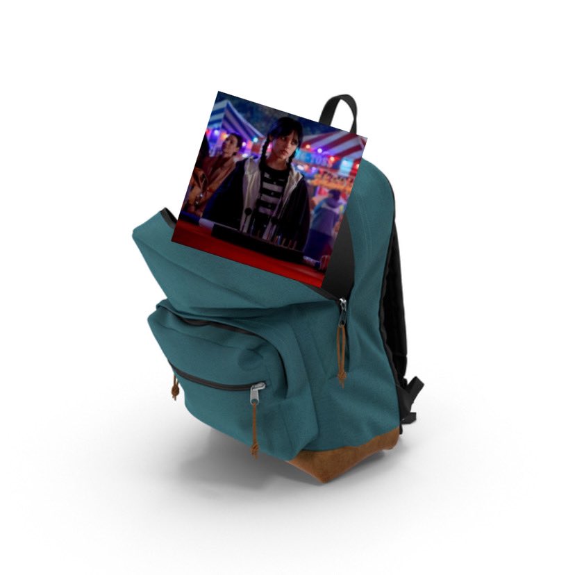 wednesday addams is in the pookie bag!! #wednesdaynetflix