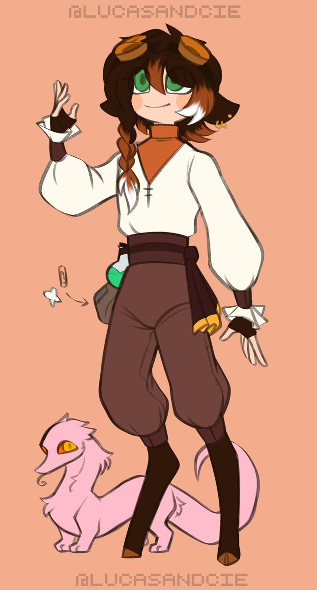 Lucasandcie's tweet photo. Heard about the Dabloons? 
I made an oc/sona about it :)

#dabloons #dabloonsoc #dabloonsona https://t.co/GpKupUZVGn