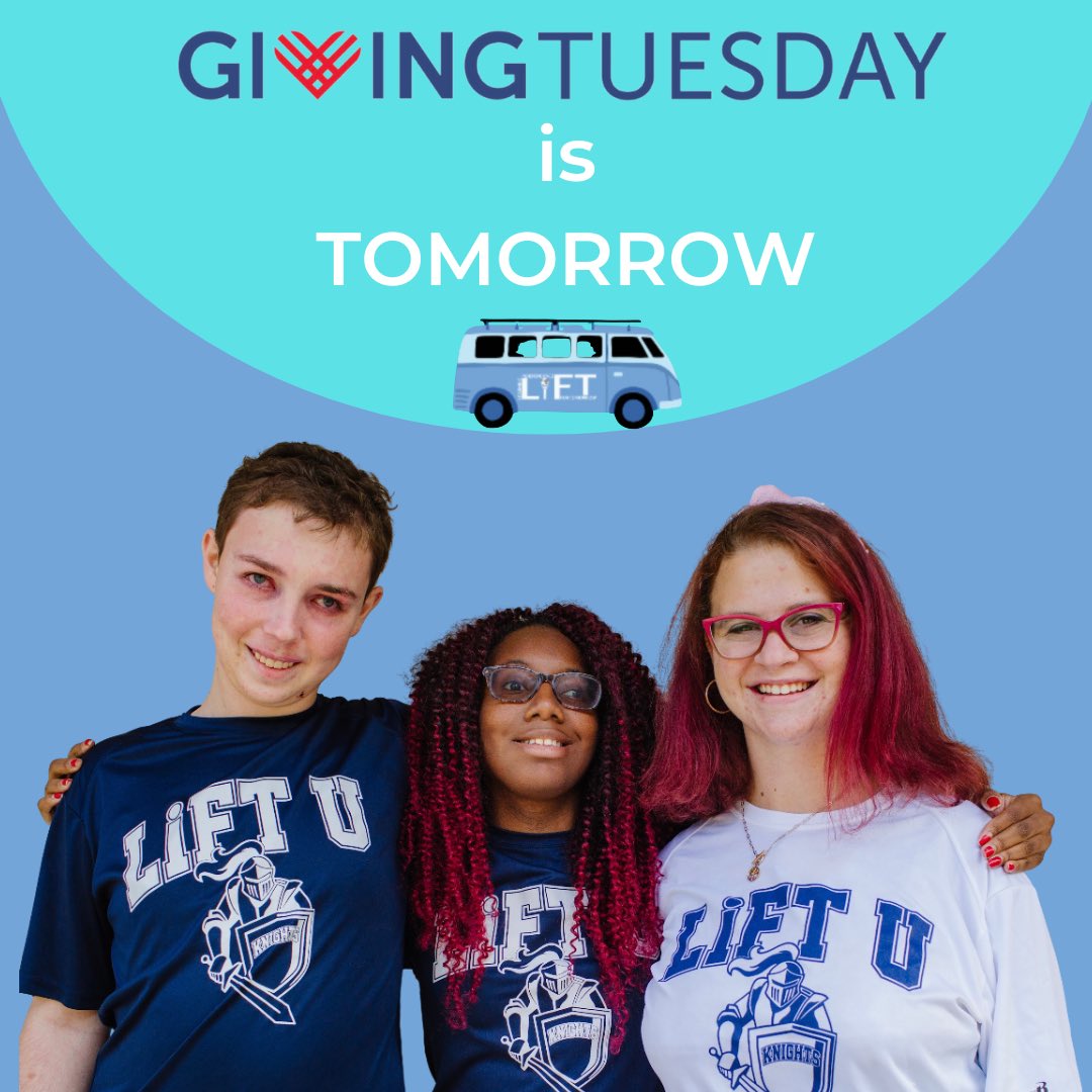 TOMORROW is Giving Tuesday. Oh, The Places We’ll Go! 

Click on the link below to learn more…. 

justgiving.com/campaign/liftg…

#GivingTuesday #GivingTuesday2022