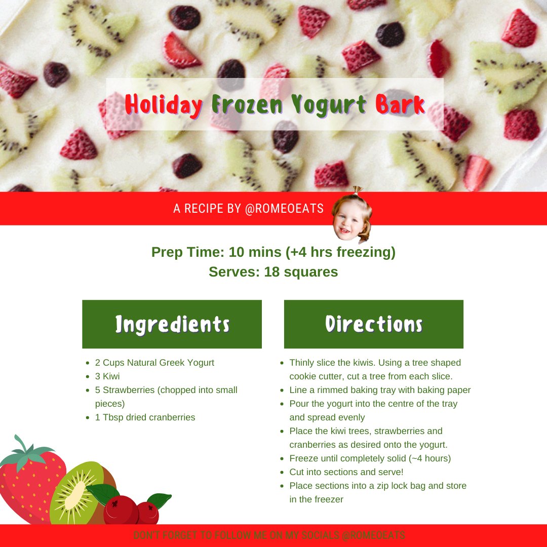 RomeoEats's tweet photo. Romey Homies I have a FUN and tasty holiday themed snack for you...if you're brave enough to eat a cold treat in the winter π₯Ά #MmmMonday https://t.co/STvO6pPuBu