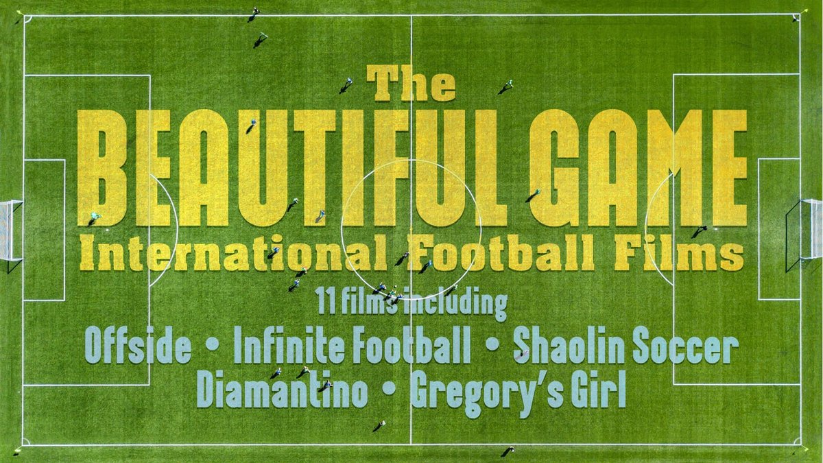 criterionchannl's tweet photo. The Beautiful Game—International Football Films⚽️Coming to the Channel 12/1!

Just in time for the #WorldCup2022, these eclectic tales go beyond the standard sports-movie clichés, crossing &amp; subverting genres to examine the intersection of sport &amp; culture. https://t.co/3YC3itb26X https://t.co/r5P7IhTDID