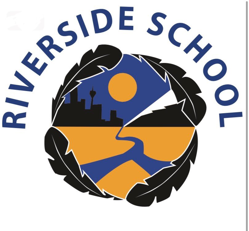 riversidecbe's tweet photo. With the snowcap! The students have spoken and voted on this color design for our new logo. A year long design thinking process! We love it!👏👏👏
 #wearecbe @CBEArea3 #riversideOurStory https://t.co/QrtMZwBym8