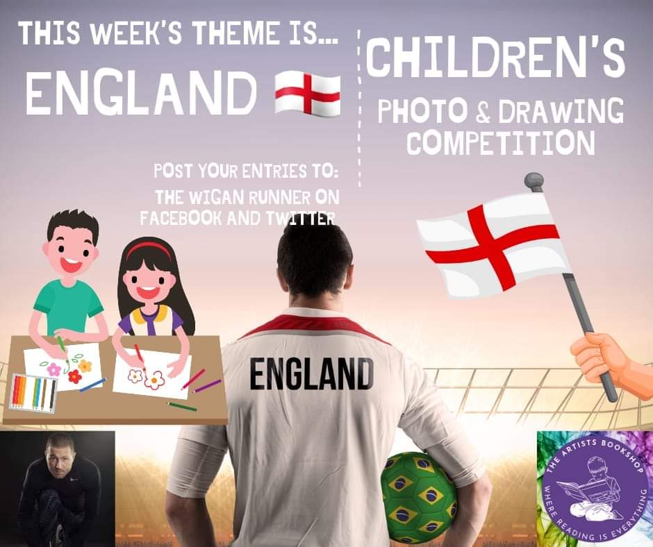🏴󠁧󠁢󠁥󠁮󠁧󠁿🎨 Childrens ENGLAND Drawing Comp 🎨 🏴󠁧󠁢󠁥󠁮󠁧󠁿
W/ <a href="/ArtistBookshop/">The Artist's Bookshop</a> 📚

🎨RETWEET
🎨SHOW US UR DRAWING /PHOTOS OF ENGLAND 🏴󠁧󠁢󠁥󠁮󠁧󠁿

+Prize 4 Each Entry 🎁

➡️12 &amp; Under 🙋🏻‍♀️🙋🏻‍♂️
➡️Name, Age &amp; drawing

📆 Winner Sun 📆

#Competition #Giveaway #Children #WorldCup #Football #England #Draw #Retweet