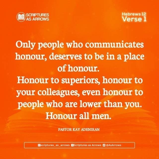 AsArrows's tweet photo. #pastorkayadeniran
#Hebrews12Verse1
#scripturesasarrows
#asarrows
#eattheword https://t.co/OCbSO3W07E