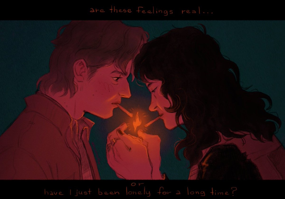 yamonotto's tweet photo. you just need some time, steve

#steddie #StrangerThings https://t.co/2Nvk1p9LXI