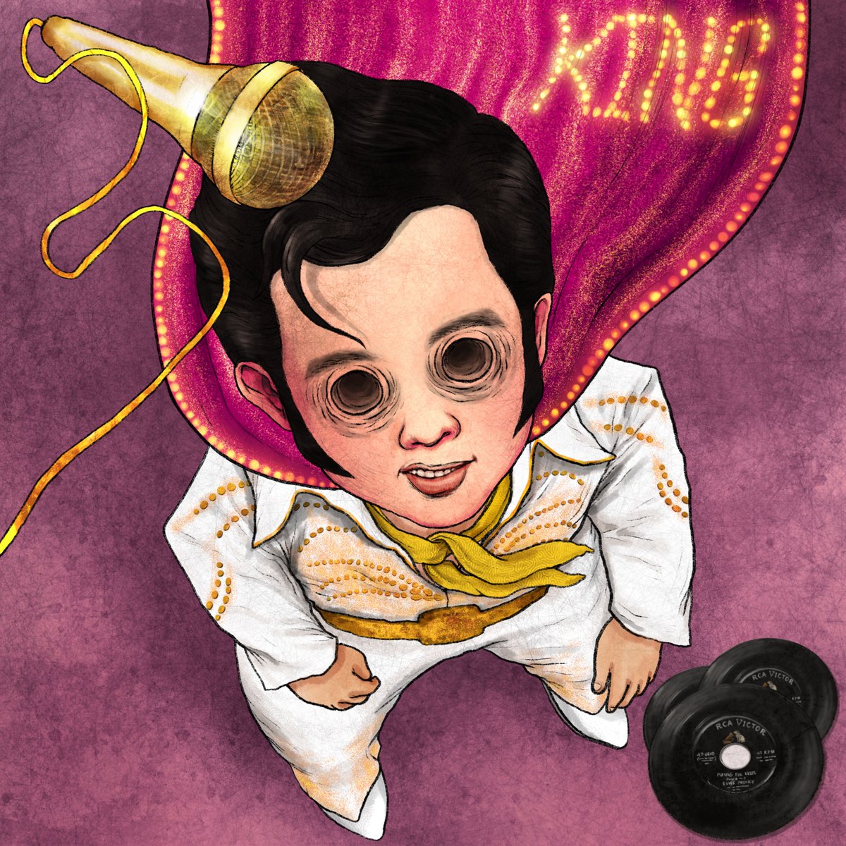 Deadgens | BIP-420 😺 (@deadgensftw) on Twitter photo The KING... Elvis Presley...The Rockstar of our times...will feature as a 1/1 in the Arcane Baby Heroes Collection.
You need only 1212 $EYEs to mint one of these beauties...❤️
Join the 2 communities now for more info...
<a href="/ABCHERODAO/">ABC HERO DAO (12.2%)</a> x @ArcaneValleyNFT
#stayarcanish
#SolanaNFTs The KING... Elvis Presley...The Rockstar of our times...will feature as a 1/1 in the Arcane Baby Heroes Collection.
You need only 1212 $EYEs to mint one of these beauties...❤️
Join the 2 communities now for more info...
<a href="/ABCHERODAO/">ABC HERO DAO (12.2%)</a> x @ArcaneValleyNFT
#stayarcanish
#SolanaNFTs