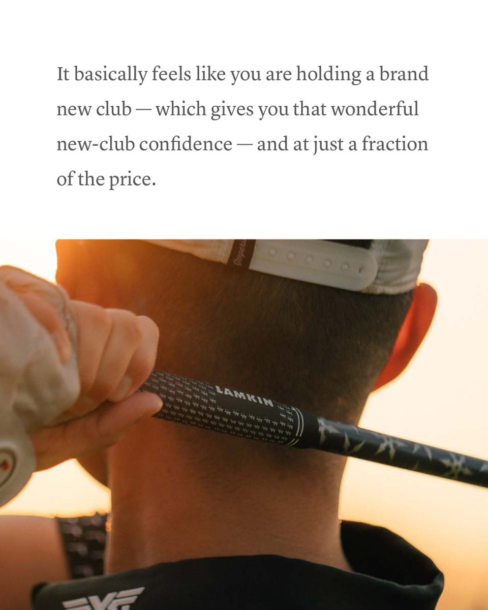 LamkinGrips's tweet photo. Looking for a gift to level up a golf-lover's game? Check out our most popular grip. #findyourfeel #feeliseverything
https://t.co/6zXuAbIaUI https://t.co/7zZEAa8yuo