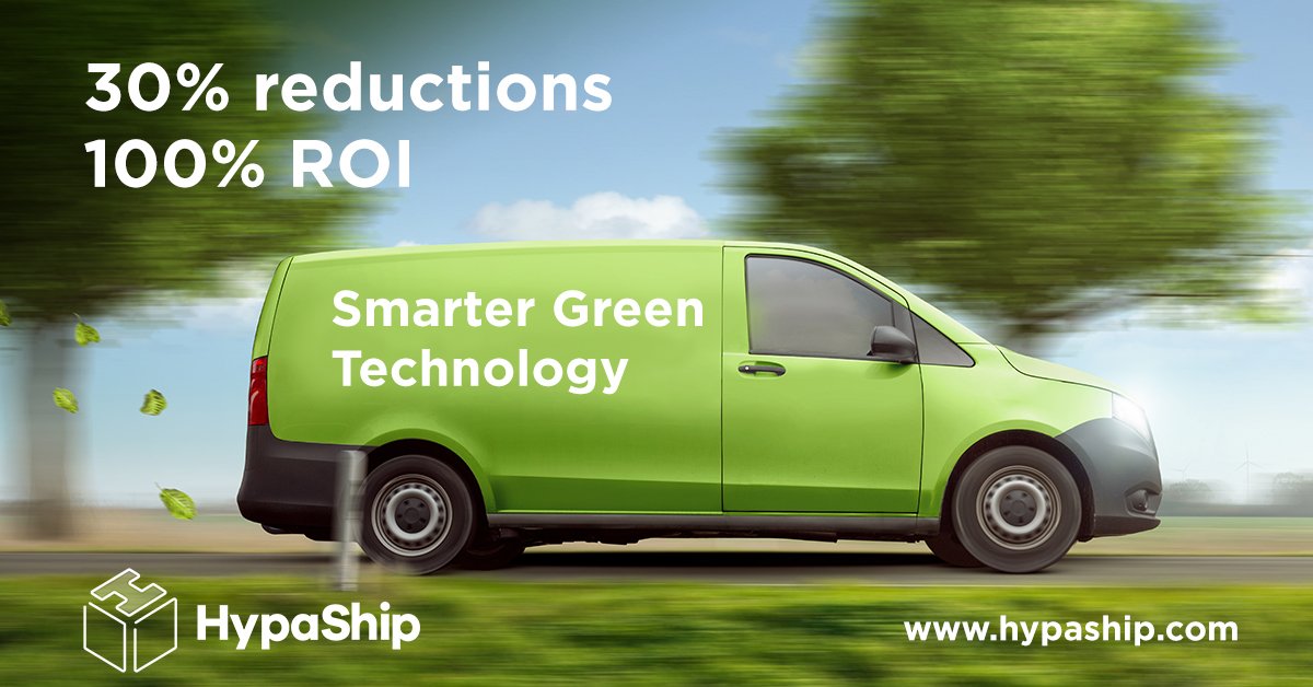 HypaShip's tweet photo. Transformational technology, increased customer choice and sustainable delivery are all achieved through the HypaShip Green technology. Proven to deliver, ready to integrate and modular or full rollout. Talk to us today. https://t.co/R2JLKRkUdB #GreenDelivery #Parcel #Technology https://t.co/utIPUZ6tYd