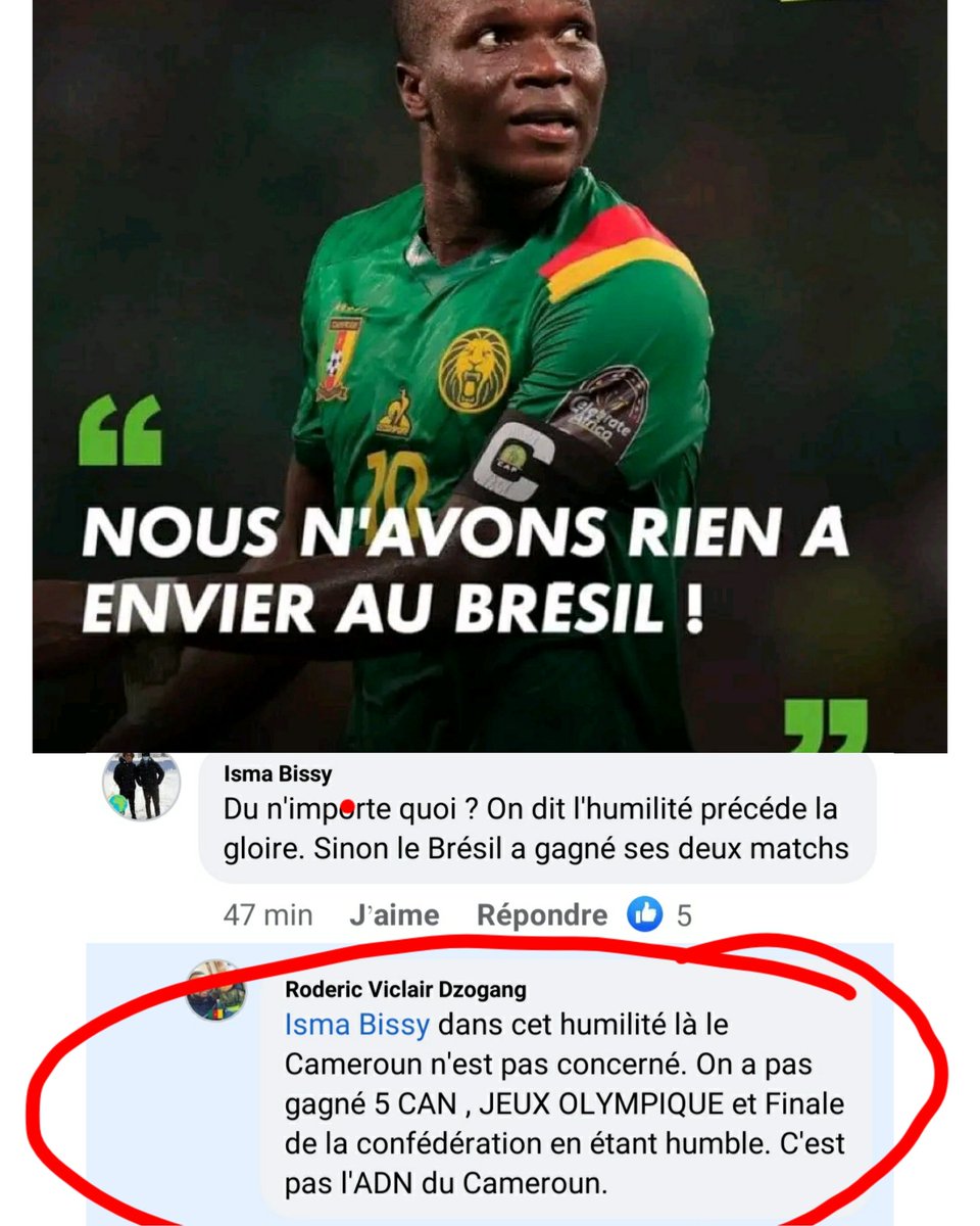 Slaybabe_'s tweet photo. Qu'on gagne ou qu'on perde le match contre le Brésil, on ne sera plus jamais humble 👌🤣🤣😂😂😂🇨🇲
On craque ?
#slaybabe https://t.co/VickvM1qny