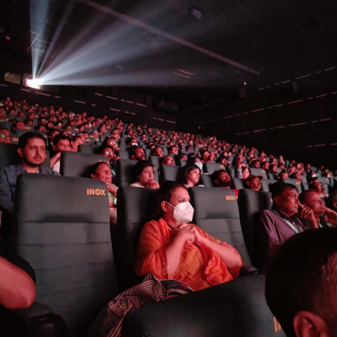 youngarsonists's tweet photo. It was an experience unlike any other to be in Goa at @IFFIGoa for the Asian premiere of THE YOUNG ARSONISTS. Director Sheila Pye and Producer @agata_delsorbo were there representing the film and introducing a full house to the powerful piece that is THE YOUNG ARSONISTS. https://t.co/7ByUScOVzW