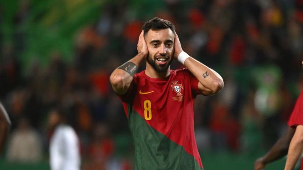 farazqasim's tweet photo. #brunoooo what a player .. #porvuru #FIFAWorldCupQatar2022 .. https://t.co/cJhzAqLiPn