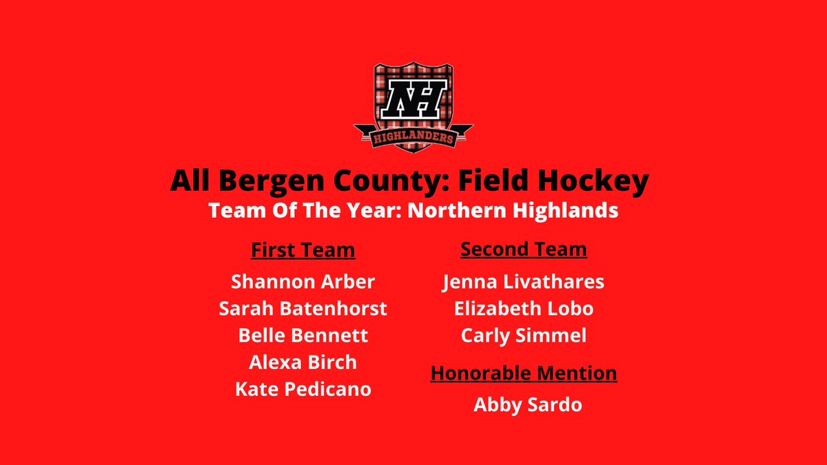 Field Hockey: BCWCA’s All-Bergen County Teams, 2022 nj.com/highschoolspor… Congratulations NHFH, Shannon, Sarah, Belle, Alexa, Kate, Jenna, Elizabeth, Carly &amp; Abby.