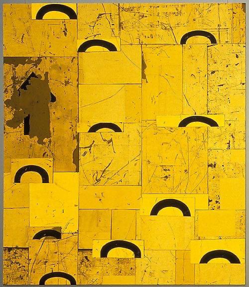 _MattLamont's tweet photo. Love this  1990s work by Rosalie Gascoigne. These collages of found materials inspire me to create more by hand. https://t.co/YaM1GtbC3k