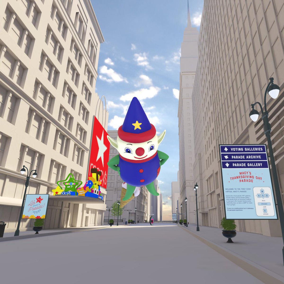 MorningBrew's tweet photo. ICYMI: Macy's held their first ever Thanksgiving parade in the metaverse last week.

And yes, it's just as exciting as it looks. https://t.co/QOowsI0GxX