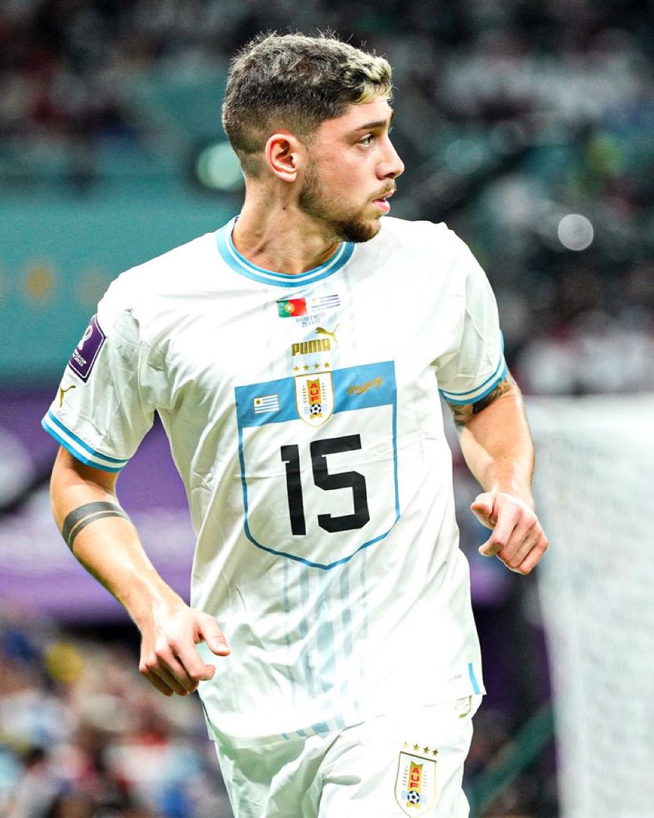 MS| 🇺🇾 Uruguay 0-2 Portekiz 🇵🇹 •Fede Valverde 90 dakika sahada kaldı.