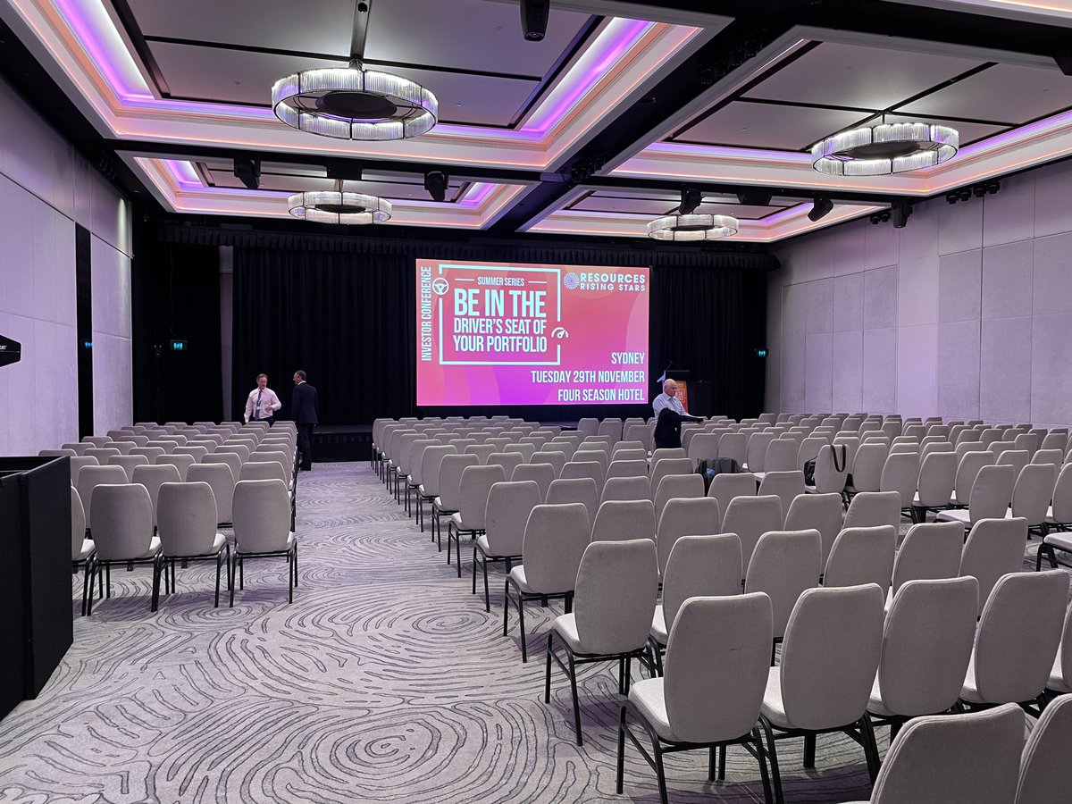 nicholas_read's tweet photo. Room set up and ready to goβ¦.#RRSSummerseries22. See you at the @FSSydney π https://t.co/E06U5ayOX0