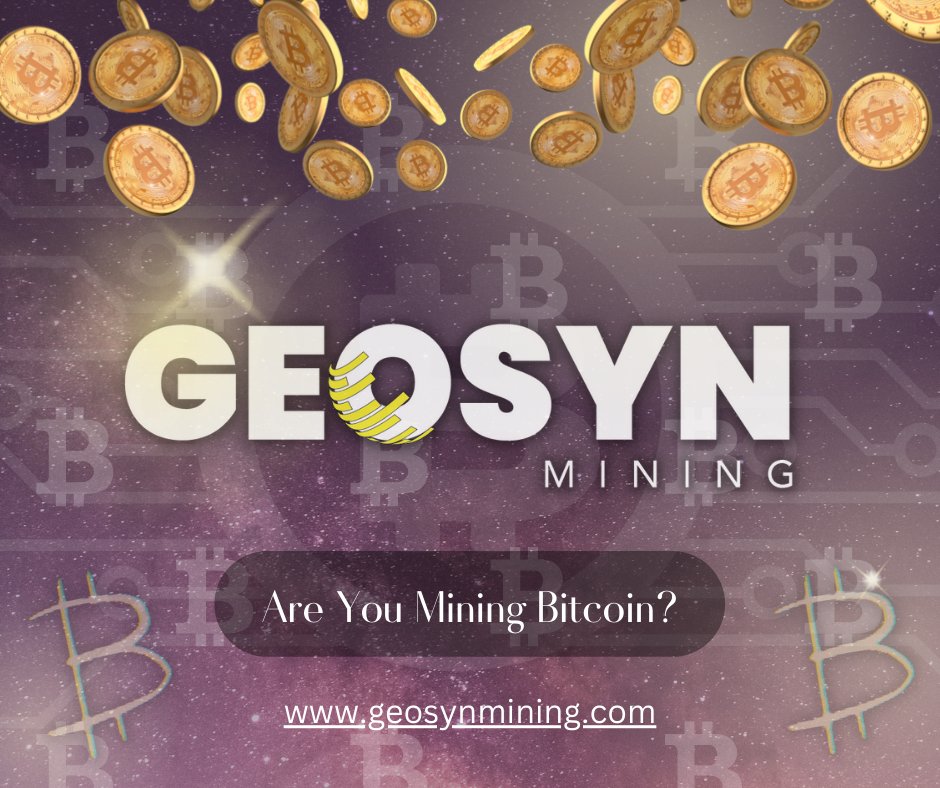 Geosyn Mining tweet media