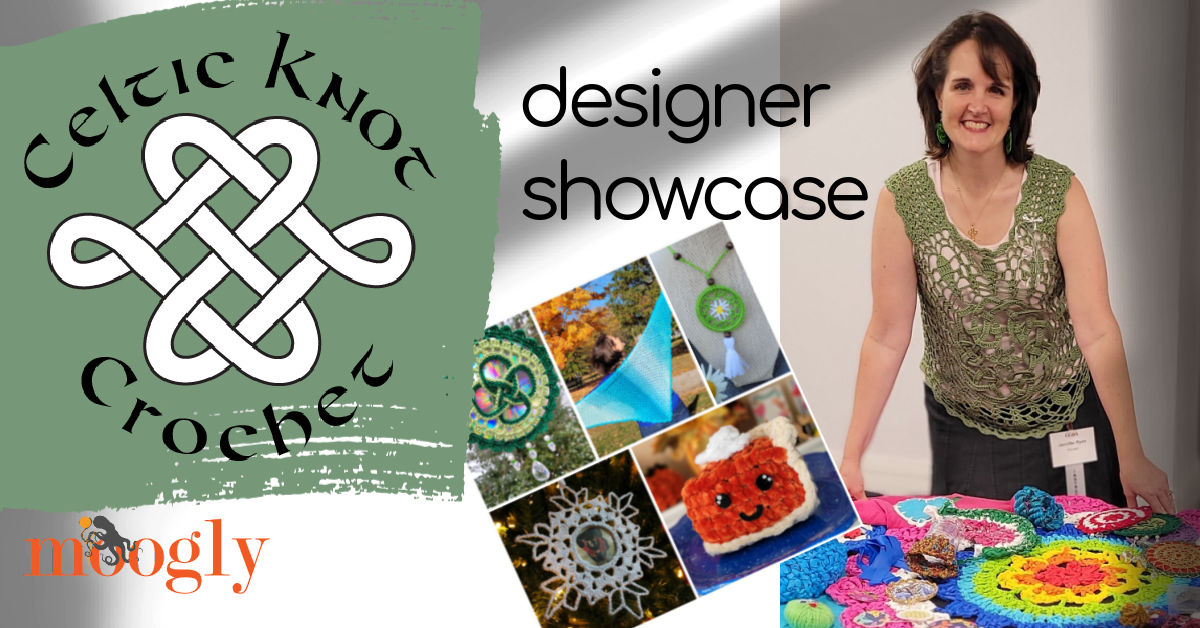 mooglyblog's tweet photo. New Designer Showcase, featuring Jennifer Ryan of Celtic Knot Crochet! Learn more about this fab #crochet designer and get 5 free patterns on Moogly!🤩 https://t.co/EHm85PZuPX
#designershowcase #freecrochetpatterns #moogly #celticknot https://t.co/WQVJxX6QhT
