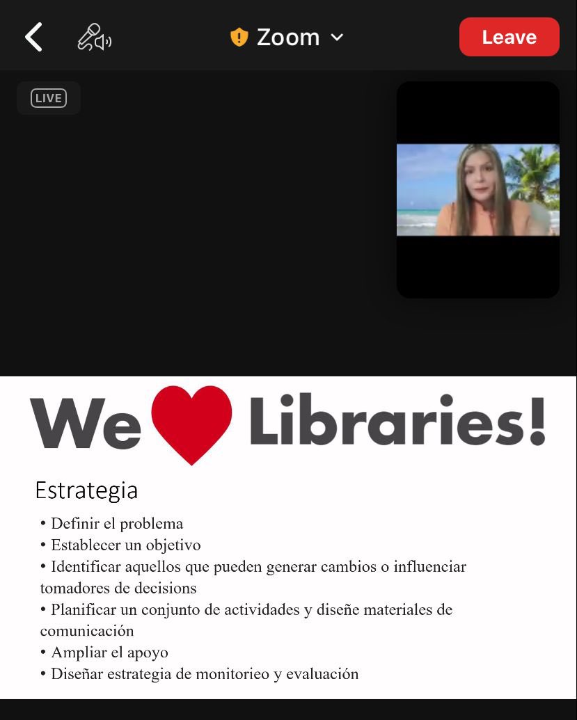 IFLALAC's tweet photo. 🌎Conversatorio de Advocacy “Desafíos de la región” con la participación del Chair @AlejSanta, Loida García-Febo y Jonathan Hernández 

Disponible en 🔗 https://t.co/v4wKeQibow https://t.co/KMjdZHmfCD