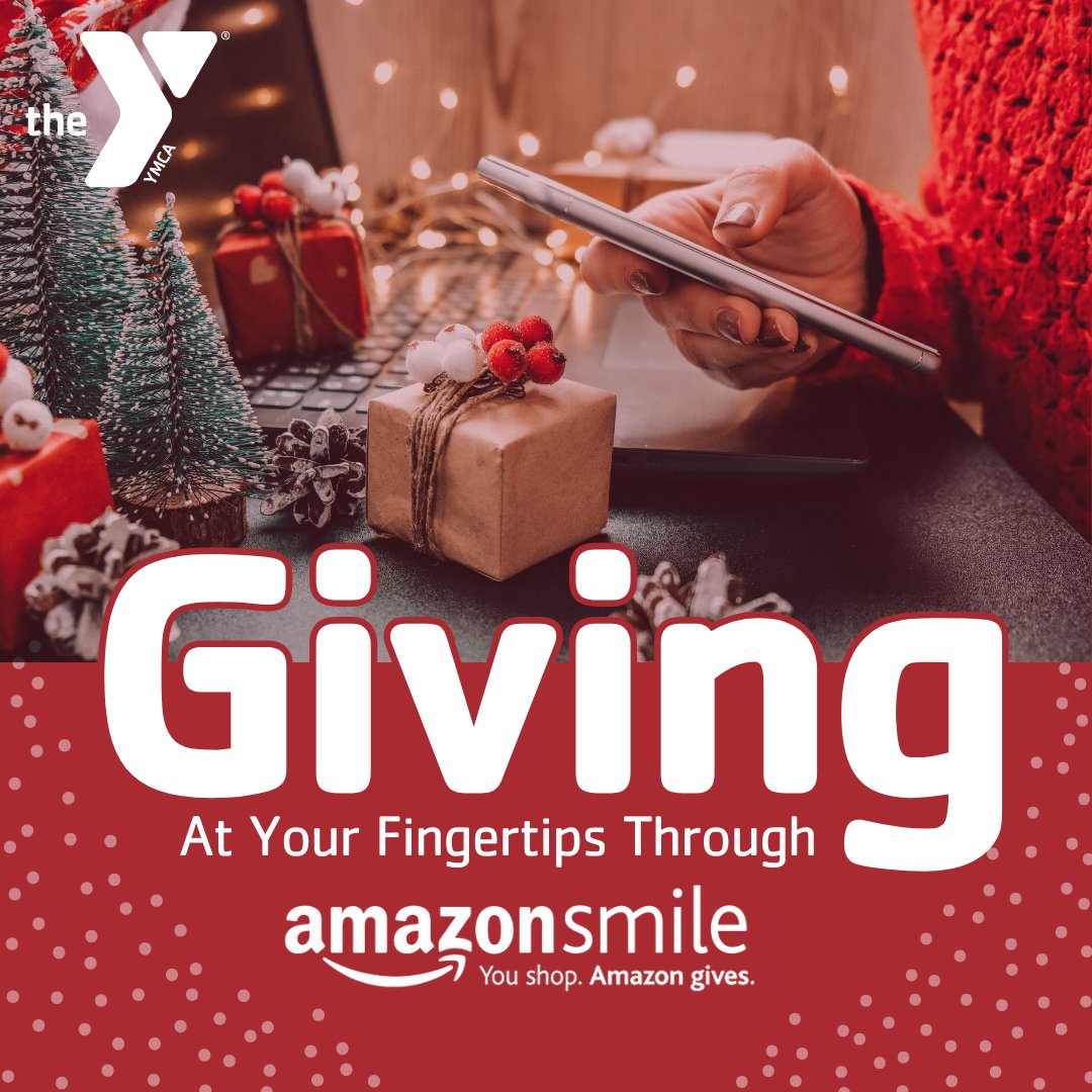 Support what matters to you by shopping through smile.amazon.com this holiday season &amp; choose YMCA of the Fox Cities at no extra cost to you!
#ForABetterUs #YMCA #shopamazonsmile