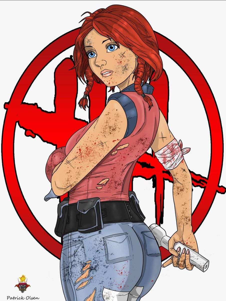 Infernoworks's tweet photo. Dead by Daylights Meg Thomas art I drew in digital ink, lineart and then added the digital colors #artwork #art #fanart #gaming #videogames #survivalhorror #horror #dbd #deadbydaylight #dbdfanart #megthomas #dbdmeg #female #portrait #patrickolsenartwork https://t.co/jlwRoDbQCg