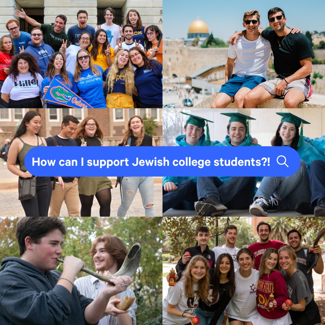 We can’t support 140,000+ Jewish college students without YOU. 

Tomorrow is #GivingTuesday. Support Hillel and the future of the Jewish people - your gift to Hillel International will be TRIPLE MATCHED! 

Honor 100 years of Hillel ➡️ ow.ly/tY9B50LP1gm