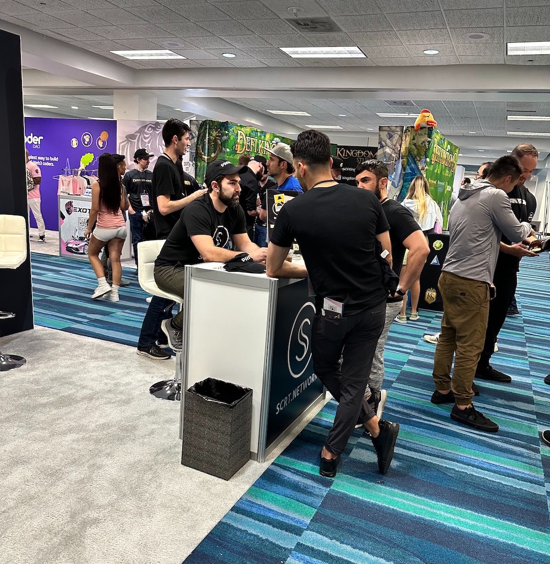 SecretNetwork's tweet photo. Day 1 of @DCentralCon is winding down 🌇

We've seen familiar faces, and met new people, all of whom believe in our mission to normalize privacy in Web3. Want to get involved with Secret? Become a #SCRTAgent today: https://t.co/V4LotaFxie

See you on Day 2!

$SCRT #DCentralSCRT https://t.co/6OpLYjxKhA
